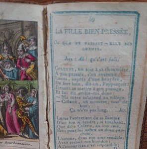 L'almanach des quatre couleurs, ou les loisirs de M. Fagotin. Étrennes lyriques et comiques sur les plus jolis airs. Ornées de figures en taille-douce. 