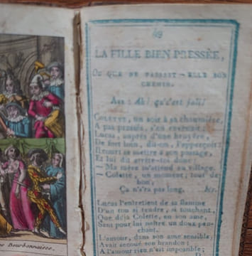 L'almanach des quatre couleurs, ou les loisirs de M. Fagotin. Étrennes lyriques et comiques sur les plus jolis airs. Ornées de figures en ...