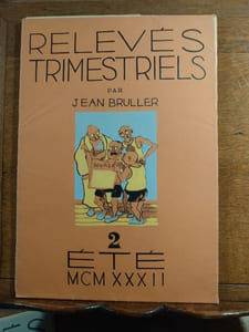 Relevés trimestriels. Année 1932.