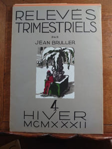 Relevés trimestriels. Année 1932.