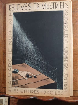 Relevés trimestriels. Année 1934. . BRULLER Jean. VERCORS.