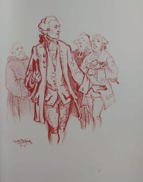 Les rêveries d'un promeneur solitaire; Dessins de Bernard Naudin. . ROUSSEAU J.-J.