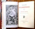 Les Quatre métamorphoses. Poèmes. Précédés d'une étude par Charles Monselet.. ROPS LEMERCIER Népomucène.
