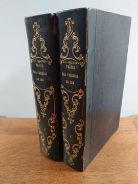 Traité élémentaire des chemins de fer. . PERDONNET Auguste.