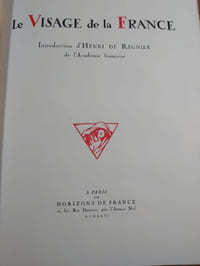 Visage de la France. Les 18 fascicules reliés en deux volumes.
