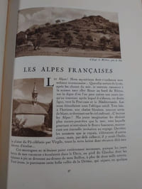 Visage de la France. Les 18 fascicules reliés en deux volumes.