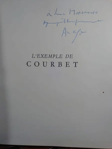 L'Exemple de Courbet. 