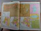 Atlas géographique et historique du Congo belge et des territoires sous mandat du Ruanda-Urundi, comprenant 45 cartes et plans en 12 planches et un ...