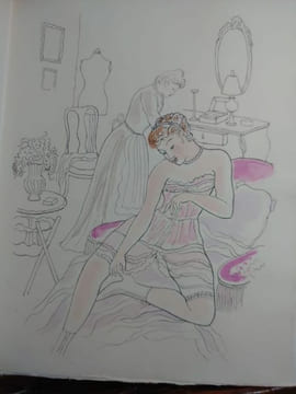 Mon amie Nane. Gravures sur cuivre de Jean Berque. . TOULET Paul-Jean. 