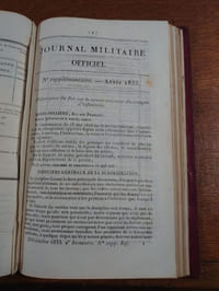 Ordonnance du roi sur les service intérieur des troupes à cheval (1833).Suivi de journal militaire officiel. N° supplémentaire. Année 1833. Ordonnance du roi sur le service intérieur des troupes d'infanterie.