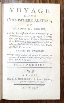 Relation des voyages entrepris par ordre de Sa Majesté Britannique, et successivement exécutés par le Commodore Byron, le Capitaine Carteret, le ...