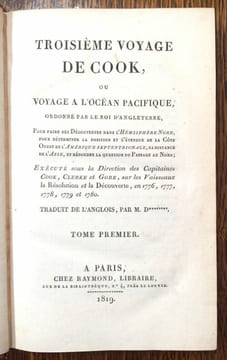 Relation des voyages entrepris par ordre de Sa Majesté Britannique, et successivement exécutés par le Commodore Byron, le Capitaine Carteret, le ...