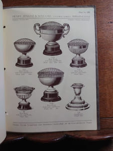 Stampings and Spinnings for the electro-plate trade. Henry Jenkins & Sons. 