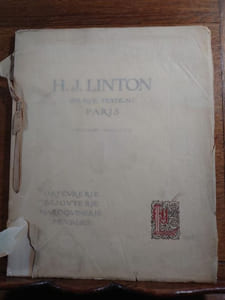 H.J. Linton. Maison anglaise. Orfèvrerie. Bijouterie. Maroquinerie. Meubles. 
