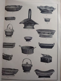 Vannerie métallique. Cuivre, argent, métal blanc, etc. Ancienne Maison E. Delattre. A. Hubert Succesr. Catalogue.