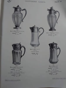 Orfèvrerie Gallia. Manufacture de l'Alfénide. Édition de 1913. 