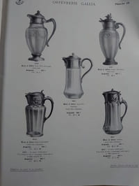 Orfèvrerie Gallia. Manufacture de l'Alfénide. Édition de 1913.