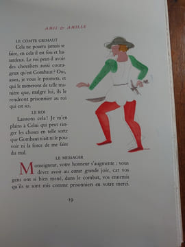 Amis et Amille, Mystère Du XIème Siècle. . DERAIN André. 