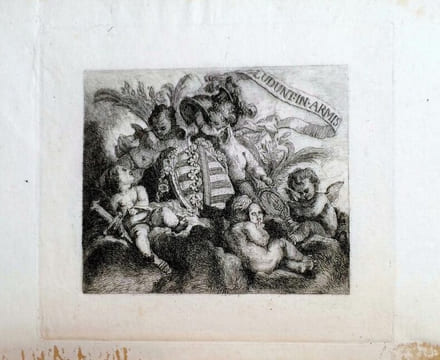 Manuscrit trouvé à la Bastille concernant les lettres de cachet lancées contre Mademoiselle de Chantilly et M. Favart. Avec fac-simile de la marque du ...