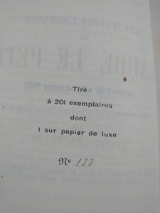 Les Oeuvres libertines de Claude Le Petit parisien brûlé le 1er septembre 1662. Précédés d'une notice biographique par Frédéric Lachèvre.