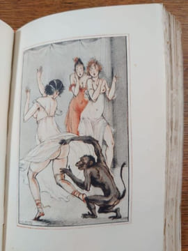 Zoloé et ses deux acolytes ou quelques décades de la vie de trois jolies femmes. Eaux-fortes originales de Luc Lafnet. . D. A. F. de SADE.