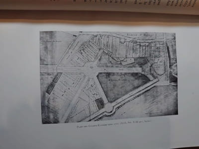 Les Champs-Elysées : place de la Concorde, Cours-la-Reine, jardin des Champs-Elysées. : étude topographique, historique et anecdotique jusqu'à nos jours. 