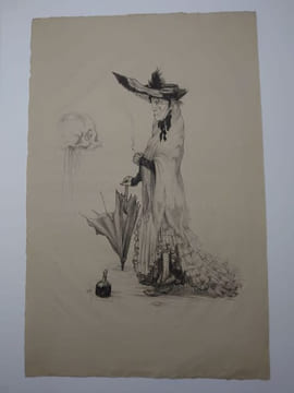 La vieille maquerelle, 1895. . EVENEPOEL Henri.