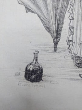 La vieille maquerelle, 1895. . EVENEPOEL Henri.