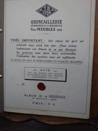 TB. Lyon. Quincaillerie, serrurerie et bronzes pour meubles.