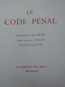 Le code pénal.