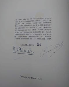La vie de Félicien Rops.