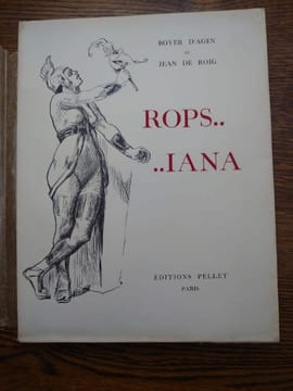 Rops...iana. . Auguste Jean BOYER d'AGEN , Jean de ROIG.  