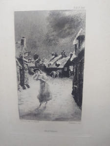 Onze eaux-fortes pour illustrer La Vieille Maîtresse de J. Barbey-D'Aurevilly, dessinées et gravées par Félix Buhot.