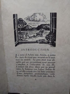 Chronique d'un majorat Traduit et illustré de bois par Charles Beckenhaupt. Exemplaire sur Japon. 