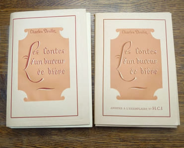 Les Contes d'un Buveur de Bière. Dessins originaux. 