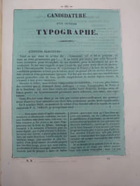 Les murailles révolutionnaires. Collection complète des proclamations, professions de foi, affiches, bulletins de la république, fac-similé de signatures. (Paris et ses départements). Illustrées des portraits des membres du Gouvernement provisoire, des principaux chefs de Clubs, des Rédacteurs et Gérants des premiers journaux de la Révolution.