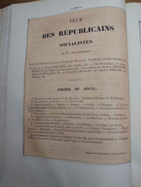 Les murailles révolutionnaires. Collection complète des proclamations, professions de foi, affiches, bulletins de la république, fac-similé de signatures. (Paris et ses départements). Illustrées des portraits des membres du Gouvernement provisoire, des principaux chefs de Clubs, des Rédacteurs et Gérants des premiers journaux de la Révolution.