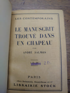 Le Manuscrit Trouvé dans un Chapeau. 