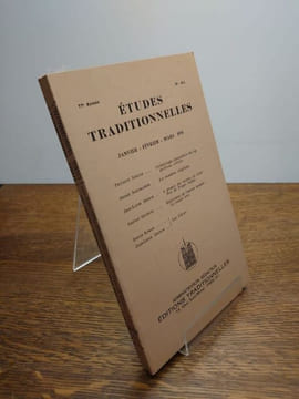 ÉTUDES TRADITIONNELLES. Année 1976 complète. 3 volumes. Numéros 451, 452-453, 454. . undefined