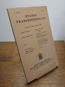 ÉTUDES TRADITIONNELLES. Année 1980 complète. 3 volumes. Numéros 467, 468-469, 470. . undefined