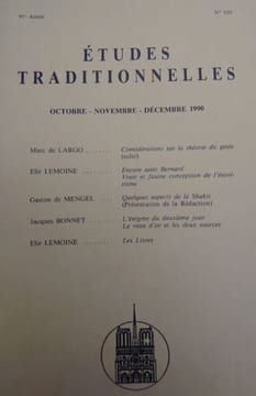 ÉTUDES TRADITIONNELLES. Année 1980 complète. 3 volumes. Numéros 467, 468-469, 470. . undefined