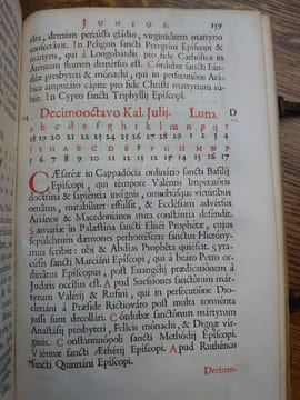 Martyrologium Romanum Gregorii XIII. Pont. Max. Jussu editum, et Clementis PP. X. auctoritate recognitum [...].  . undefined