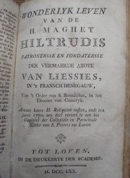 Korte historie en levens der SS. Martelaers van Gorcom, getrocken uyt de waerachtige beschrijvinge van hunne Martelie, door den geroemden Guillielmus ...