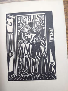 Le Paquebot Tenacity. Trois actes. Avec 12 bois hors-texte dessinés et gravés par Frans Masereel.