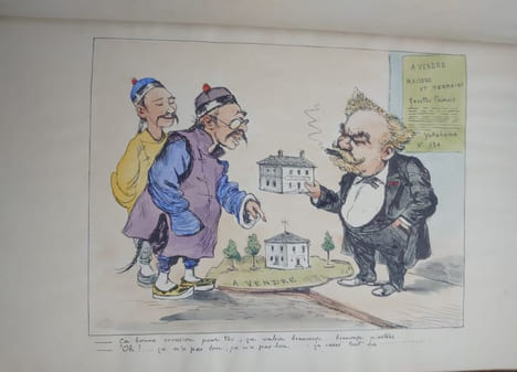 Les potins de Yoko. Première série. Six numéros dont trois colorés. . BIGOT Georges Ferdinand.
