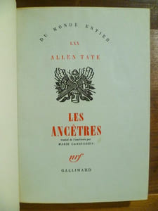 Les Ancêtres. Traduit de l'américain par M. Canavaggia.