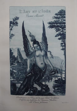 L'ART ET LIDÉE. Le dilettantisme littéraire et la curiosité. Revue contemporaine illustrée. Envoi d'Uzanne à Constantin Meunier. . Octave Uzanne, ...