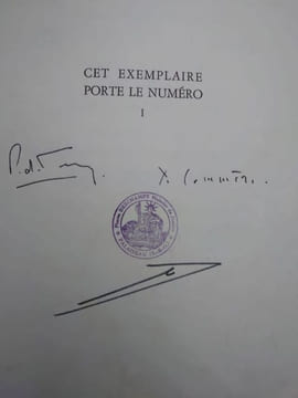 Vénerie. Préface du Duc de Brissac. Lithographies originales en couleurs de Jean Commere. EXEMPLAIRE NUMERO I. . LA VARENDE (Jean de).