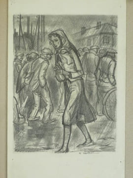 Le Coeur Pur. La Fille pauvre. Illustrations de André Collot.. VAN DER MEERSCH MAXENCE