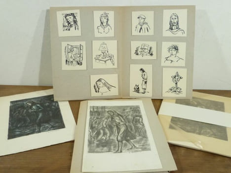 Le Coeur Pur. La Fille pauvre. Illustrations de André Collot.. VAN DER MEERSCH MAXENCE